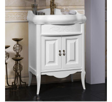 Тумба с раковиной белый матовый 60 см Opadiris Лоренцо