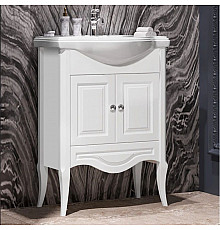 Тумба с раковиной белый матовый 66 см Opadiris Брунелла