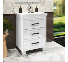 Тумба с раковиной белый матовый 60,5 см Opadiris Вегас