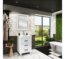 Комплект мебели белый матовый 60,5 см Opadiris Вегас