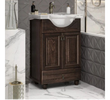 Тумба с раковиной орех антикварный 56 см Opadiris Тибет