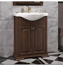 Тумба с раковиной орех антикварный 66 см Opadiris Риспекто