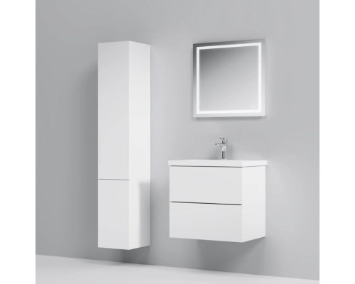 Заказать Тумба с раковиной белый глянец 61 см Am.Pm Gem M90FHX06022WG + M90WCC0602WG в магазине сантехники Santeh-Crystal.ru