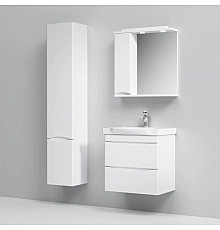 Комплект мебели белый глянец 65 см Am.Pm Like M80FHX0652WG + M80WCC0652WG + M80MPL0651WG