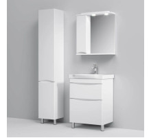 Комплект мебели белый глянец 65 см Am.Pm Like M80FSX0652WG + M80WCC0652WG + M80MPL0651WG