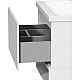 Заказать Комплект мебели белый глянец 65 см Am.Pm Gem M90FHX06021WG + M90WCC0602WG + M91AMOX0651WG в магазине сантехники Santeh-Crystal.ru