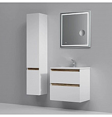 Комплект мебели белый глянец 65 см Am.Pm X-Joy M85AFHX0652WG + M85AWCC0652WG + M91AMOX0653WG