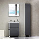 Заказать Комплект мебели графит матовый 65 см Am.Pm Gem M90FSX06022GM32 + M90WCC0602WG + M91AMOX0651WG в магазине сантехники Santeh-Crystal.ru
