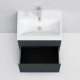 Заказать Тумба с раковиной графит матовый 61 см Am.Pm Gem M90FSX06022GM32 + M90WCC0602WG в магазине сантехники Santeh-Crystal.ru