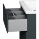 Заказать Тумба с раковиной графит матовый 61 см Am.Pm Gem M90FSX06022GM32 + M90WCC0602WG в магазине сантехники Santeh-Crystal.ru