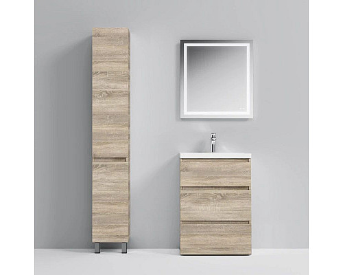 Купить Комплект мебели светлый дуб 65 см Am.Pm Gem M91FSX0602OF + M90WCC0602WG + M91AMOX0651WG в магазине сантехники Santeh-Crystal.ru