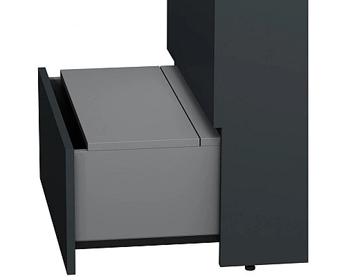Приобрести Комплект мебели графит матовый 65 см Am.Pm Gem S M91FSX0602GM + M90WCC0602WG + M91AMOX0651WG в магазине сантехники Santeh-Crystal.ru