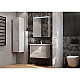 Приобрести Комплект мебели бетон/белый матовый 70 см Roca Ronda ZRU9303003 + 327471000 + ZRU9303008 в магазине сантехники Santeh-Crystal.ru