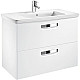 Приобрести Комплект мебели белый глянец 70 см Roca The Gap ZRU9302878 + 327471000 + ZRU9302886 в магазине сантехники Santeh-Crystal.ru