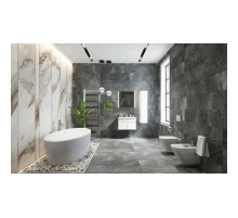 Комплект мебели белый глянец 80 см Roca Up ZRU9303012 + 327470000 + ZRU9303017