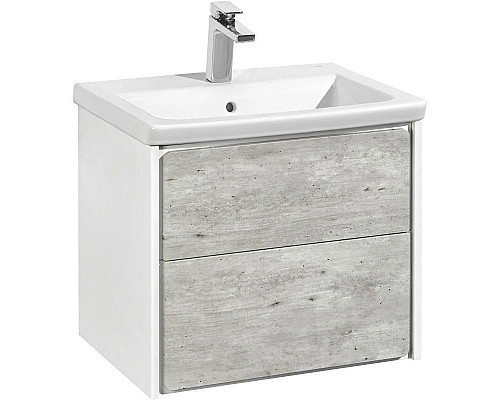 Santeh-Crystal.ru: Тумба с раковиной бетон/белый матовый 60 см Roca Ronda ZRU9303002 + 327472000 Заказать Тумба с раковиной бетон/белый матовый 60 см Roca Ronda ZRU9303002 + 327472000 в магазине сантехники Santeh-Crystal.ru