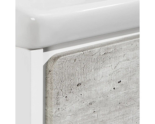 Santeh-Crystal.ru: Тумба с раковиной бетон/белый матовый 60 см Roca Ronda ZRU9303002 + 327472000 Заказать Тумба с раковиной бетон/белый матовый 60 см Roca Ronda ZRU9303002 + 327472000 в магазине сантехники Santeh-Crystal.ru