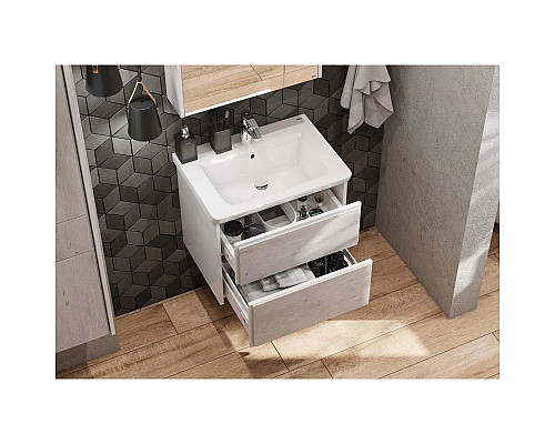 Santeh-Crystal.ru: Тумба с раковиной бетон/белый матовый 60 см Roca Ronda ZRU9303002 + 327472000 Заказать Тумба с раковиной бетон/белый матовый 60 см Roca Ronda ZRU9303002 + 327472000 в магазине сантехники Santeh-Crystal.ru