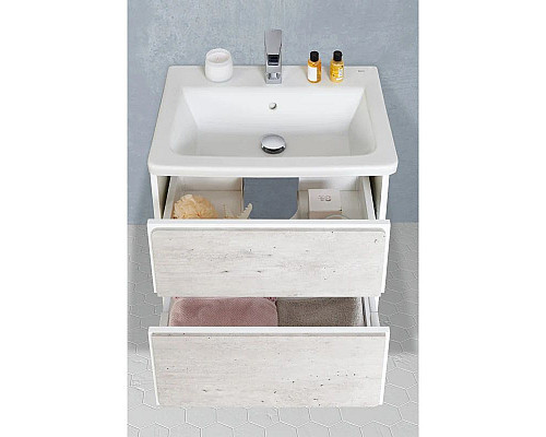 Santeh-Crystal.ru: Тумба с раковиной бетон/белый матовый 60 см Roca Ronda ZRU9303002 + 327472000 Заказать Тумба с раковиной бетон/белый матовый 60 см Roca Ronda ZRU9303002 + 327472000 в магазине сантехники Santeh-Crystal.ru