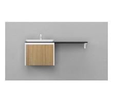 Тумба белый матовый/шатанэ 55,8 см Velvex Klaufs tpKLA.56.50.1Y-617.216