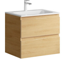 Тумба с раковиной дуб золотой 60,8 см Aqwella 5 Stars Accent ACC0106DZ + Mal.06.04.D