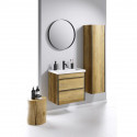 Комплект мебели дуб балтийский 60,8 см Aqwella 5 Stars Fargo FRG0106DB + 4640021060773 + RM0206BLK