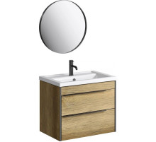 Комплект мебели дуб балтийский 70,5 см Aqwella 5 Stars Fargo FRG0107DB + 4620008197746 + RM0206BLK