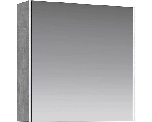 Приобрести Комплект мебели бетон светлый/ белый глянец 61 см Aqwella 5 Stars Mobi MOB0106BS + MOB0706W + 4640021064269 + MOB0406 + MOB0717BS в магазине сантехники Santeh-Crystal.ru