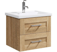 Тумба с раковиной дуб сонома 60,5 см Aqwella Foster FOS01062DS + 4640021060773