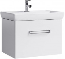 Тумба с раковиной белый глянец 70,5 см Aqwella Neo Neo.01.07/1 + 1.WH30.2.083