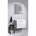 Комплект мебели белый глянец 70,5 см Aqwella Manchester MAN01072 + 4620008197746 + SM0207