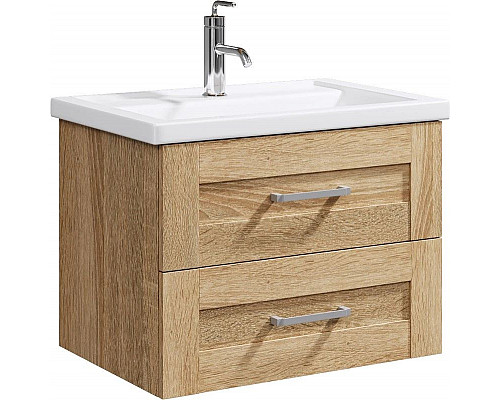 Купить Комплект мебели дуб сонома 70,5 см Aqwella Foster FOS01072DS + 4620008197746 + FOS0207DS в магазине сантехники Santeh-Crystal.ru