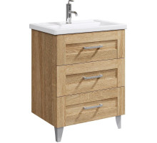 Тумба с раковиной дуб сонома 70,5 см Aqwella Foster FOS01073DS + 4620008197746