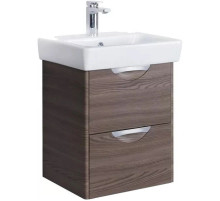 Тумба с раковиной дуб макиато 60 см Акватон Сильва 1A2118K1SIW50