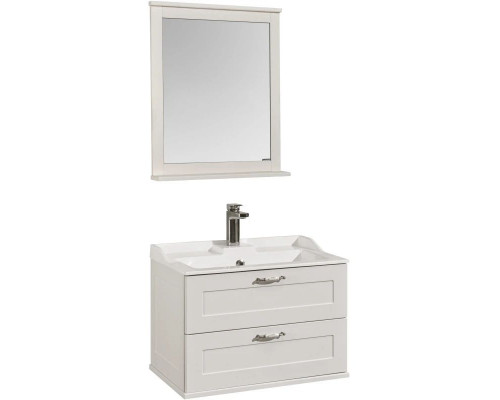 Заказать Комплект мебели дуб белый 65,3 см Акватон Леон 1A187001LBPS0 + 1A708731FB010 + 1A187102LBPS0 в магазине сантехники Santeh-Crystal.ru