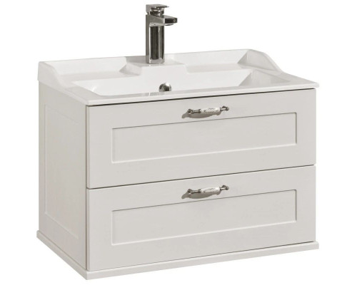 Заказать Комплект мебели дуб белый 65,3 см Акватон Леон 1A187001LBPS0 + 1A708731FB010 + 1A187102LBPS0 в магазине сантехники Santeh-Crystal.ru