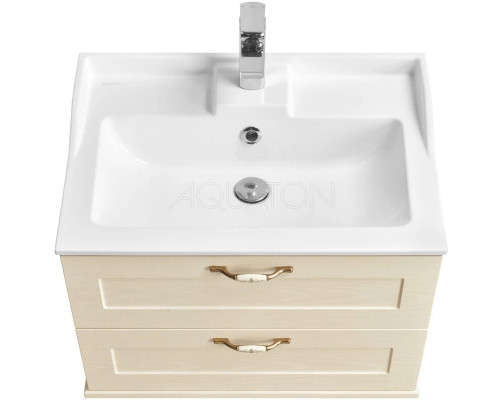 Приобрести Комплект мебели дуб бежевый 65,3 см Акватон Леон 1A187001LBPR0 + 1A708731FB010 + 1A187102LBPR0 в магазине сантехники Santeh-Crystal.ru