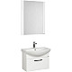 Заказать Комплект мебели белый 65 см Акватон Ария 1A134001AA010 + 1WH207782 + 1A133702AA010 в магазине сантехники Santeh-Crystal.ru