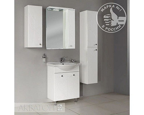 Santeh-Crystal.ru: Комплект мебели белый глянец 66 см Акватон Лиана 1A165701LL010 + 1WH109651 + 1A166202LL01R Заказать Комплект мебели белый глянец 66 см Акватон Лиана 1A165701LL010 + 1WH109651 + 1A166202LL01R в магазине сантехники Santeh-Crystal.ru