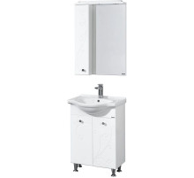 Комплект мебели белый глянец 66 см Акватон Лиана 1A165701LL010 + 1WH109651 + 1A166202LL01L