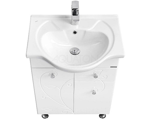 Santeh-Crystal.ru: Комплект мебели белый глянец 66 см Акватон Лиана 1A165801LL010 + 1WH109651 + 1A166202LL01L Купить Комплект мебели белый глянец 66 см Акватон Лиана 1A165801LL010 + 1WH109651 + 1A166202LL01L в магазине сантехники Santeh-Crystal.ru