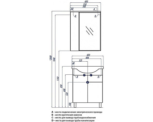 Santeh-Crystal.ru: Комплект мебели белый глянец 66 см Акватон Лиана 1A165801LL010 + 1WH109651 + 1A166202LL01L Купить Комплект мебели белый глянец 66 см Акватон Лиана 1A165801LL010 + 1WH109651 + 1A166202LL01L в магазине сантехники Santeh-Crystal.ru