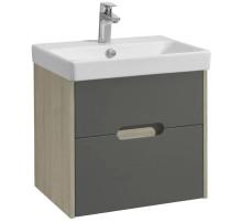 Тумба с раковиной грей/дуб ойстер 55 см Акватон Оливия 1A2542K0OLUG0