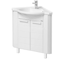 Тумба с раковиной белый 62х62 см Акватон Альтаир 1A0426K0AR010