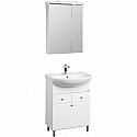 Комплект мебели белый глянец 66,5 см Акватон Норма 1A054901NO010 + 1WH110174 + 1A002102NO010