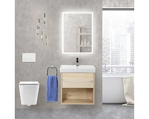Santeh-Crystal.ru: Тумба Pino Bianco 57,2 см BelBagno Neon NEON-600-1C-SO-PB Заказать Тумба Pino Bianco 57,2 см BelBagno Neon NEON-600-1C-SO-PB в магазине сантехники Santeh-Crystal.ru