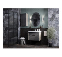 Комплект мебели грей/дуб ойстер 70,5 см Акватон Оливия 1A254301OLUG0 + 1WH501628 + 1A254502OL010