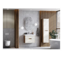 Комплект мебели бежевый/дуб веллингтон 70,5 см Акватон Оливия 1A254301OLVG0 + 1WH501628 + 1A254502OL010