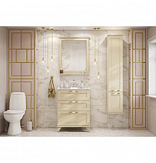 Комплект мебели дуб бежевый 65,3 см Акватон Леон 1A194601LBPR0 + 1A708731FB010 + 1A187102LBPR0