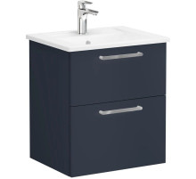 Тумба с раковиной темно-синий матовый 60 см VitrA Root 68270